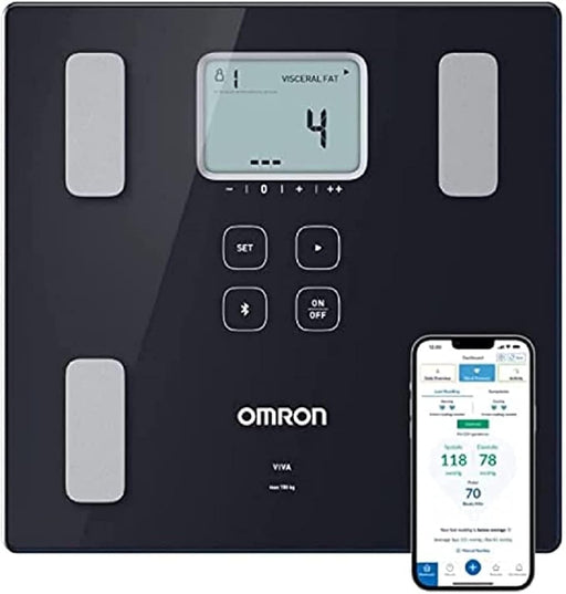 Omron VIVA Smart Body Composition Monitor (HBF-222T-EBK) - Body Fat & Body Composition Monitors at MyPerfumeShop by Omron