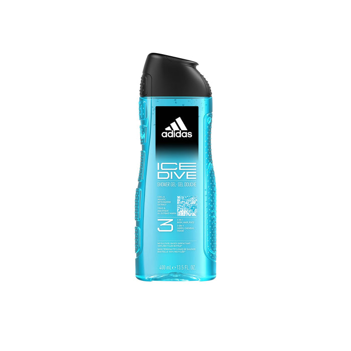 Adidas Ice Dive Shower Gel 400ml - Shower Gels at MyPerfumeShop by Adidas