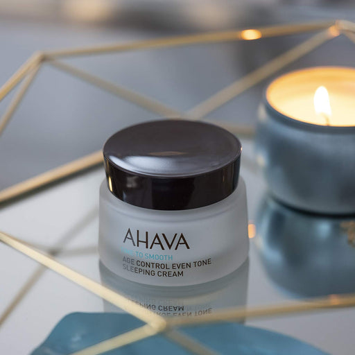 Ahava Time To Smooth Age Control Even Tone Sleeping Cream 50ml - Skincare at MyPerfumeShop by Ahava