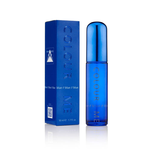 Colour Me Blue Gift Set 50ml EDT Spray + 10ml Roll-on Perfume - Eau de Toilette at MyPerfumeShop by Colour Me