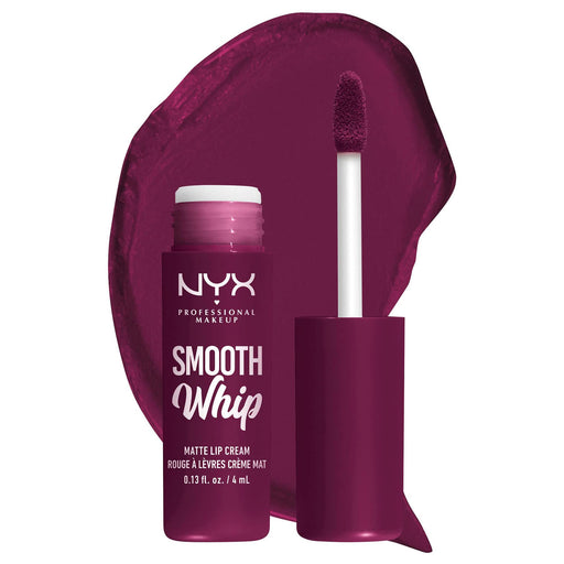 NYX Smooth Whip Matte Lip Cream 4ml - Berry Bed Sheets - Lipsticks at MyPerfumeShop by NYX