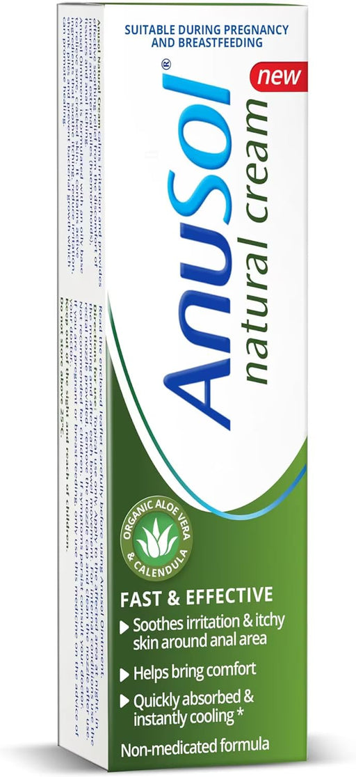 Anusol Natural Cream - 30g - Haemorrhoids at MyPerfumeShop by Anusol