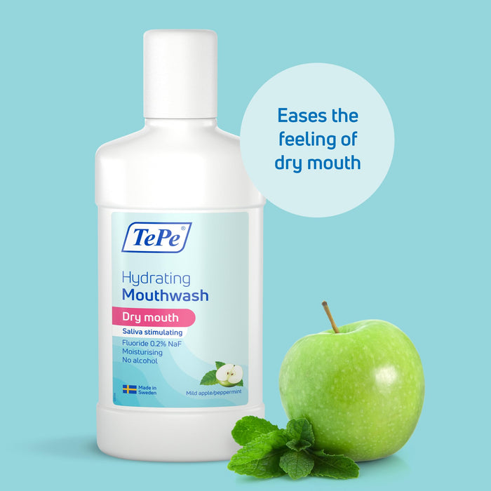 Tepe Hydrating Mild Apple & Peppermint Mouthwash 500ml - Mouth Fresheners at MyPerfumeShop by Tepe