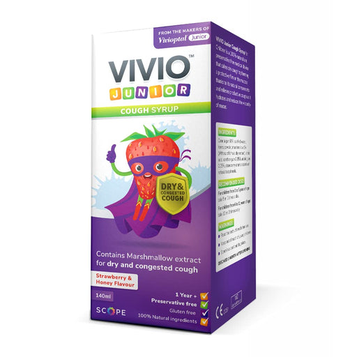 Vivio Junior Cough Syrup - 140ml - Kids Health at MyPerfumeShop by Vivio Junior