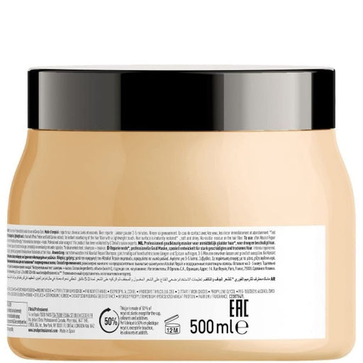 L'Oreal Serie Expert Absolut Repair Gold Quinoa And Protein Hair Mask 500ml - Default at MyPerfumeShop by L'Oreal