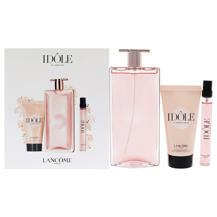 Lancôme Idôle Gift Set 50ml EDP + 50ml Body Cream + 10ml EDP - Fragrance at MyPerfumeShop by Lancôme