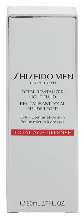 Shiseido Men Total Revitalizer Light Fluid Moisturiser 80ml - Skincare at MyPerfumeShop by Shiseido