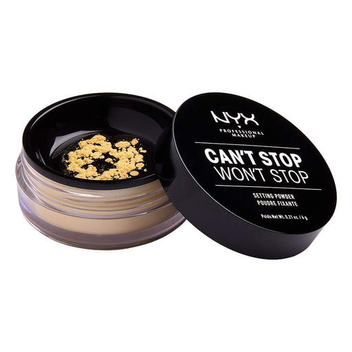 NYX Can't Stop Won't Stop Setting Powder 6g - Banana - Powders at MyPerfumeShop by NYX