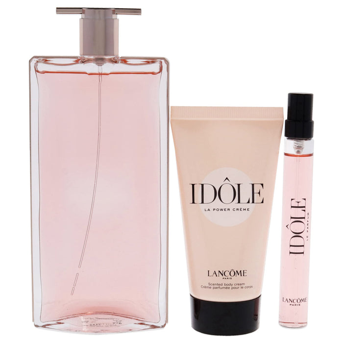 Lancôme Idôle Gift Set 50ml EDP + 50ml Body Cream + 10ml EDP - Fragrance at MyPerfumeShop by Lancôme