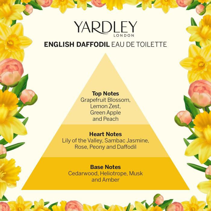 Yardley English Daffodil 125ml EDT Spray - Eau de Toilette at MyPerfumeShop by Yardley London