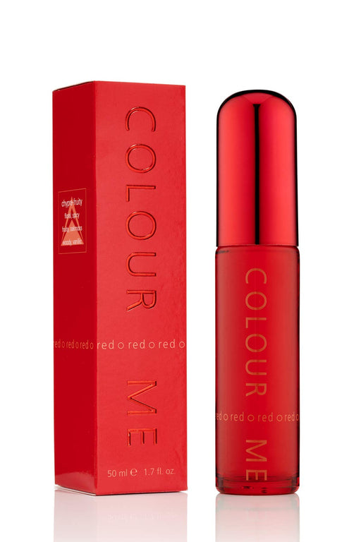 Colour Me Red Gift Set 50ml PDT Spray + 10ml Roll-on Perfume - Eau de Perfume at MyPerfumeShop by Colour Me