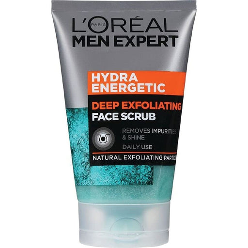 L'Oreal Men Expert Hydra Energetic Deep Exfoliating Face Scrub - 100ml - Skin at MyPerfumeShop by L'Oreal Paris