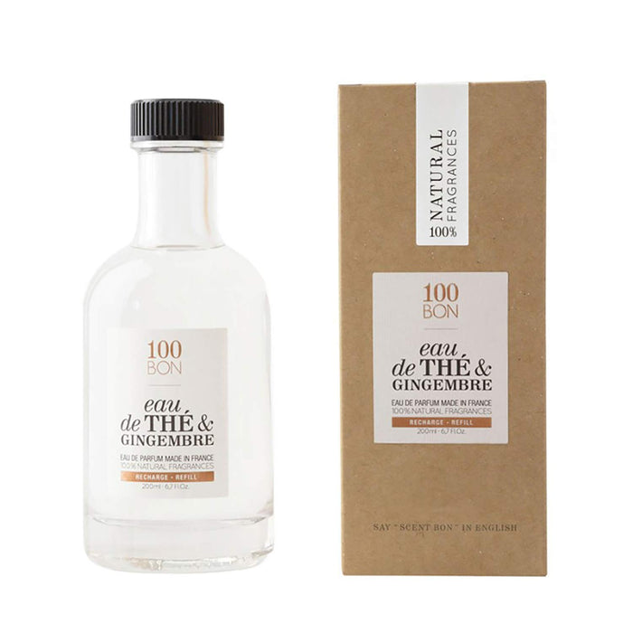 100BON Eau de Thé et Gingembre Eau de Parfum 200ml Refill - Fragrance at MyPerfumeShop by 100BON