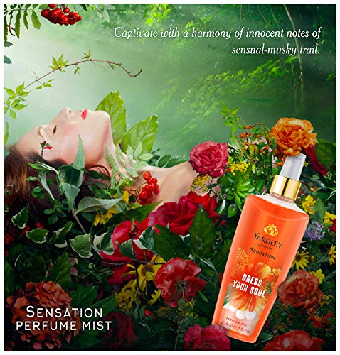 Yardley London Sensation Dress Your Soul Perfume Mist 236ml Spray - Fragrance at MyPerfumeShop by Yardley London