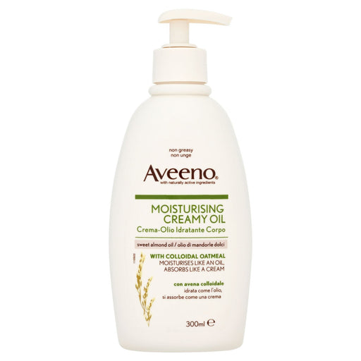 Aveeno Moisturising Creamy Oil - 300ml - Hand & Body Lotion at MyPerfumeShop by Aveeno