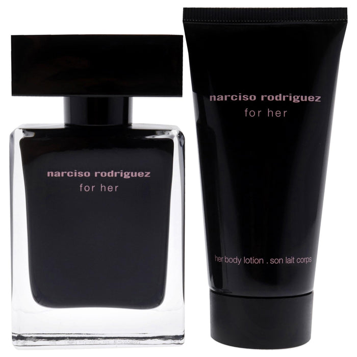 Narciso Rodriguez for Her Gift Set 30ml EDT + 50ml Body Lotion - Fragrance at MyPerfumeShop by Narciso Rodriguez