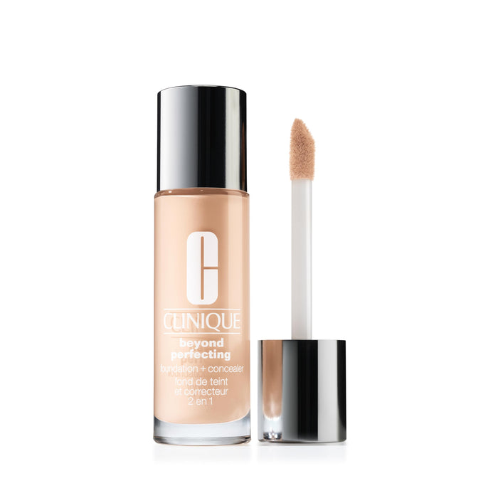 Clinique Beyond Perfecting Foundation + Concealer 30ml - 01 Linen - Cosmetics at MyPerfumeShop by Clinique