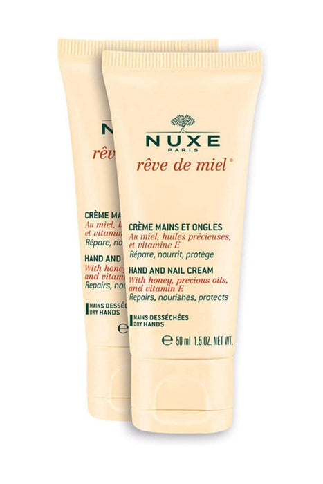 Nuxe Reve De Miel Hand And Nail Cream Duo Gift Set 2 x 50ml Hand Creams - Bath & Body at MyPerfumeShop by Nuxe