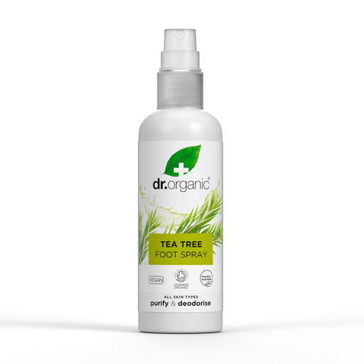 Dr Organic Tea Tree Foot Spray - 100ml - Foot Care at MyPerfumeShop by Dr Organic