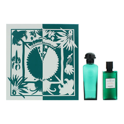 Herms Eau D'orange Verte 2 Piece Gift Set: Eau De Cologne 100ml - Hair And Body Shower Gel 80ml - Fragrance at MyPerfumeShop by Hermès