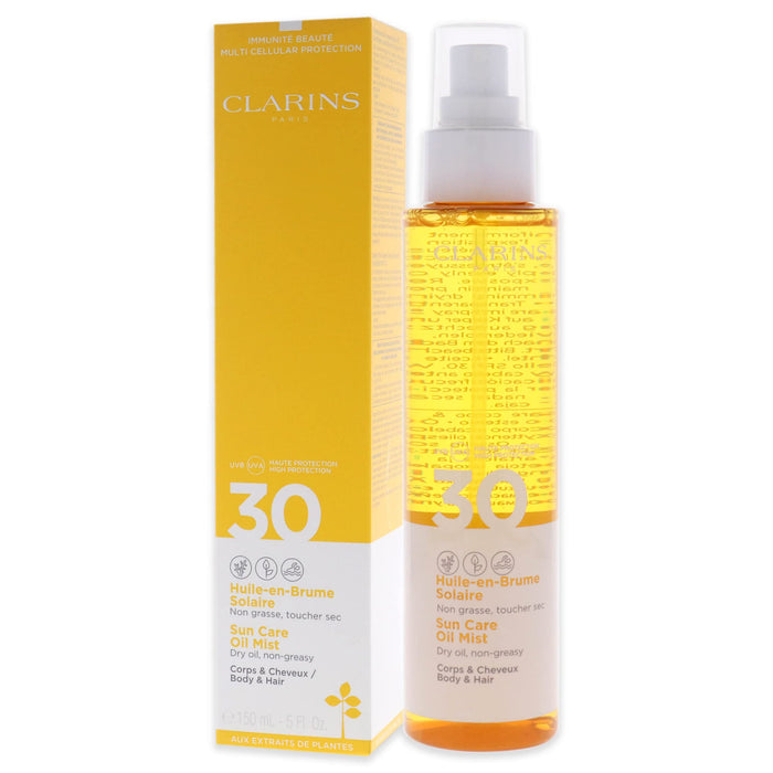 Clarins Sun Care Oil Mist Body & Hair SPF30 150ml -  at MyPerfumeShop by Health Pharm