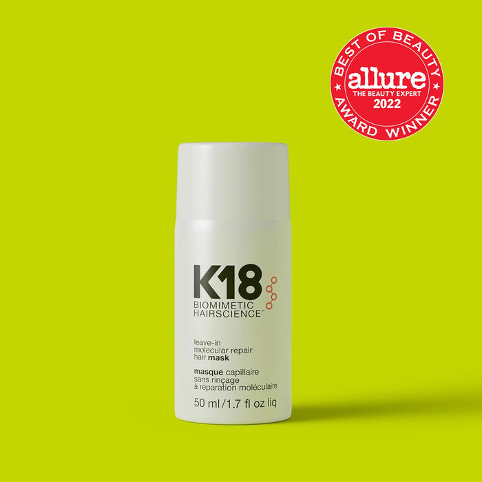 K18 Leave-In Molecular Repair Hair Mask 50ml - Hair Masks at MyPerfumeShop by K18