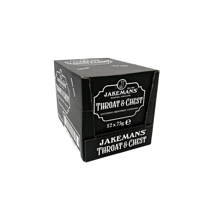 Jakemans Throat & Chest Soothing Menthol Lozenges - 73g - Cough &Colds at MyPerfumeShop by Jakemans