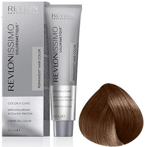 Revlon Revlonissimo Colorsmetique 7.1 Ash Blonde Hair Colour 60ml - Hair Colour at MyPerfumeShop by Revlon