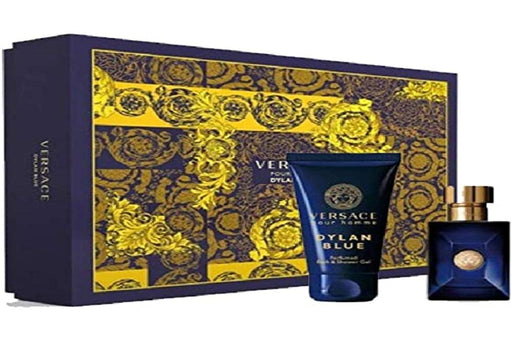 Versace Pour Homme Dylan Blue Gift Set 30ml EDT + 50ml Shower Gel - Eau De Toilette at MyPerfumeShop by Versace