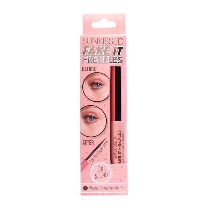 Sunkissed Dot & Dab Fake It Freckles - Warm Brown Freckle Pen