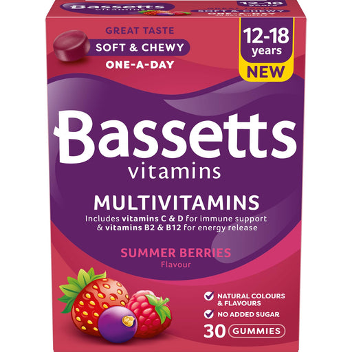 Bassetts Multi-Vitamin Berries Gummies 12-18 Yrs