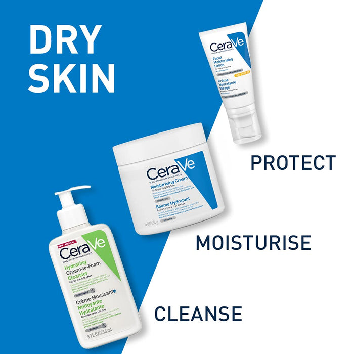 CeraVe Hydrating Cream To Foam Cleanser 236ml - Default at MyPerfumeShop by Cerave