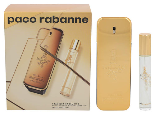 Paco Rabanne 1 Million Gift Set 100ml EDT + 20ml EDT - Fragrance at MyPerfumeShop by Paco Rabanne