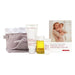 Clarins Beautiful Pregrancy, Beautiful You Kit 6 Piece Gift Set:Tonic Body Treatment 100ml - Balm 15ml - Lip Perfector 5ml - Stretch Mark Mi - Bag - Baby Cloth - Gift Set at MyPerfumeShop by Clarins