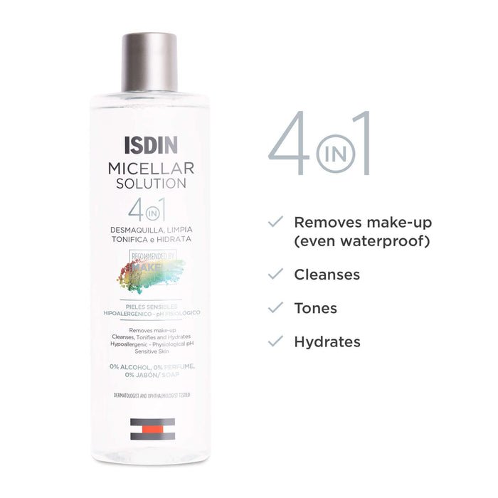 ISDIN 4 In 1 Micellar Solution 400ml - Micellar Solution at MyPerfumeShop by ISDIN