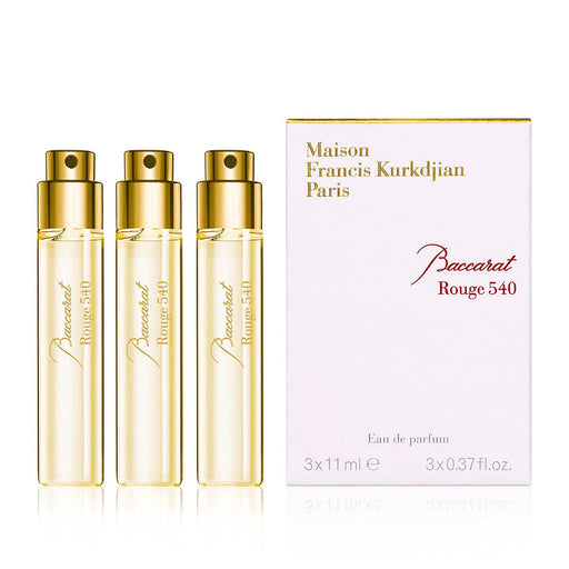 Maison Francis Kurkdijan Baccarat Rouge 540 Eau De Parfum 3 x 11ml - Eau De Parfum at MyPerfumeShop by Maison Francis Kurkdjian