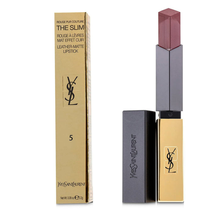 Yves Saint Laurent Rouge Pur Couture The Slim 5 Peculiar Pink Matte Lipstick 2.2g - Lipsticks at MyPerfumeShop by Yves Saint Laurent