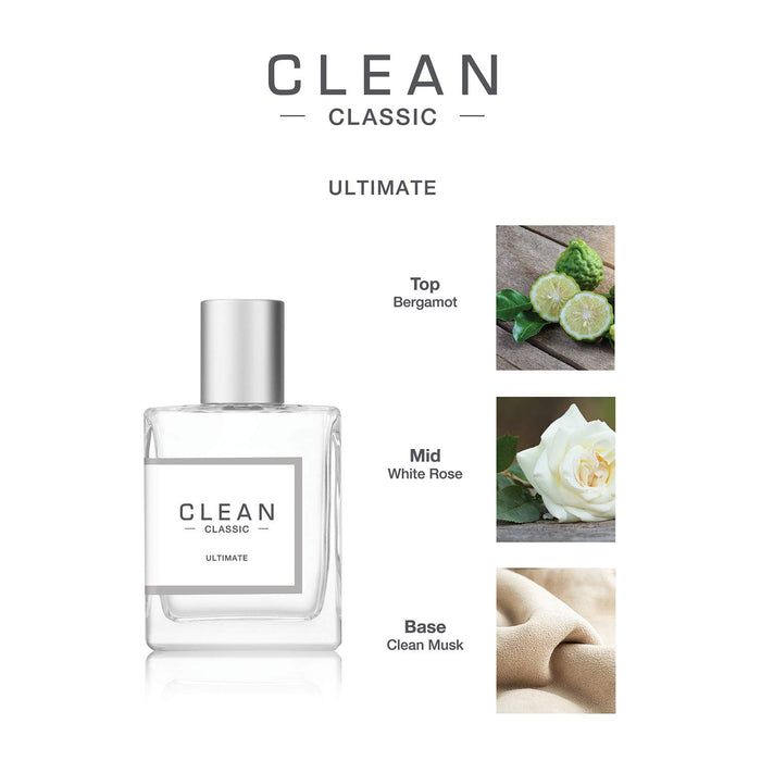 Clean Classic Ultimate Eau De Parfum 60ml Spray - Eau De Parfum at MyPerfumeShop by Clean