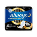 Always Ultra Sanitary Towels Secure Night S4 Wings x 8 - Sanitary Towels at MyPerfumeShop by Always