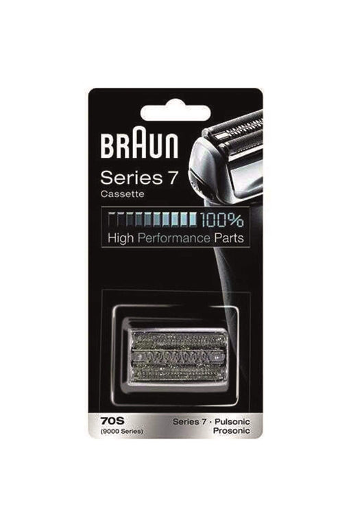 Braun Series 7 Cassette 70S replacement head silver For Series 7, Pulsonic - Foil Shavers at MyPerfumeShop by Braun