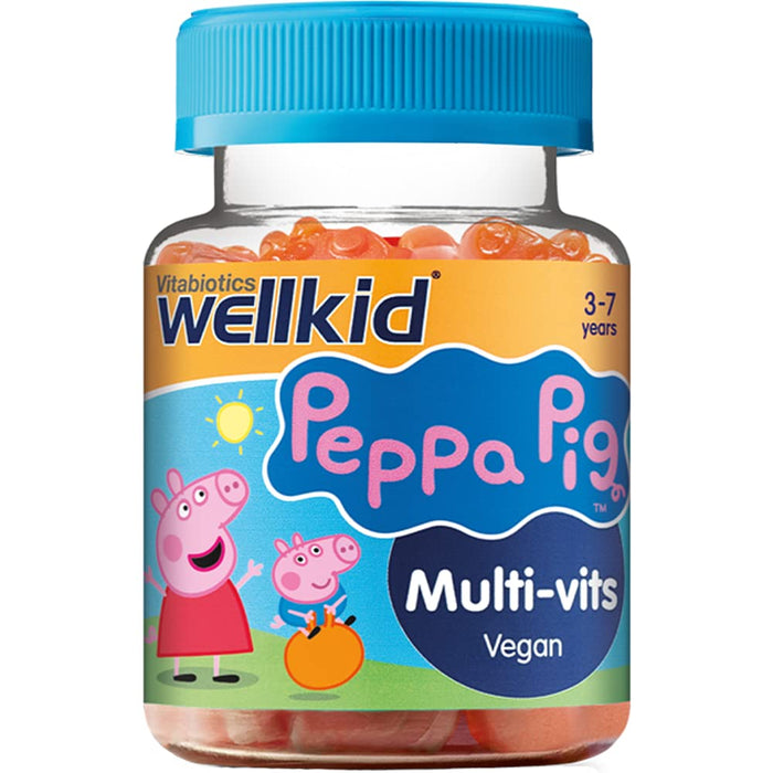 Vitabiotics WellKid Peppa Pig Multi-Vits Soft Jellies 3-7 Years x 30 - Children at MyPerfumeShop by Wellkid