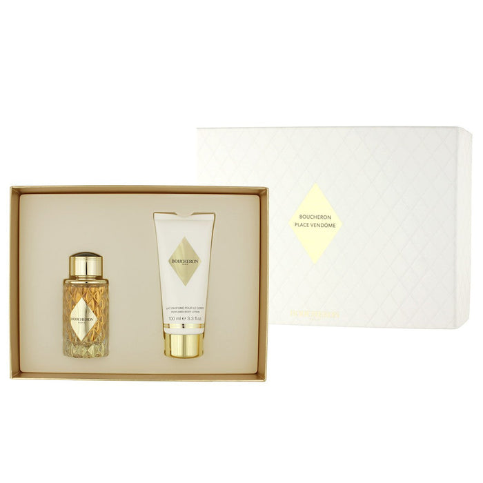 Boucheron Place Vendôme 2 Piece Gift Set: Eau De Parfum 50ml - Body Lotion 100ml - Lotions at MyPerfumeShop by Boucheron