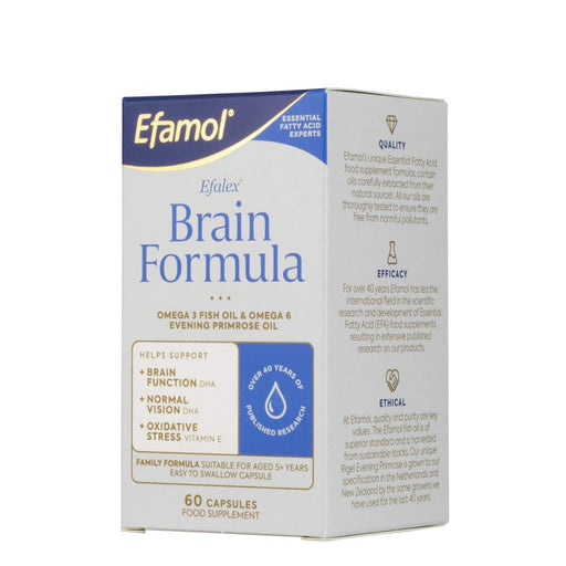 Efamol Efalex Brain Formula 120 Capsules - Energy & Mind at MyPerfumeShop by Efamol