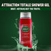 Brut Attraction Totale Shower Gel 500ml - Body Cleansers at MyPerfumeShop by Brut