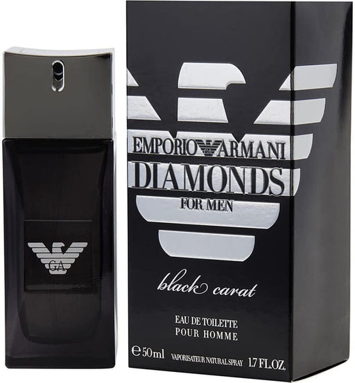 Armani Diamonds Black Carat M Edt 50ml Spray - Eau De Toilette at MyPerfumeShop by Emporio Armani