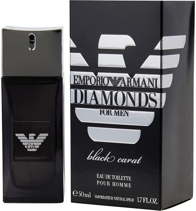 Armani Diamonds Black Carat M Edt 50ml Spray - Eau De Toilette at MyPerfumeShop by Emporio Armani