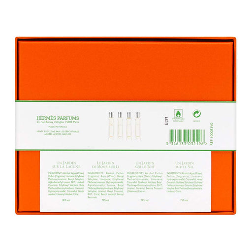 Hermes Jardin Collection Gift Set 4 Pieces - Eau De Toilette at MyPerfumeShop by Hermes