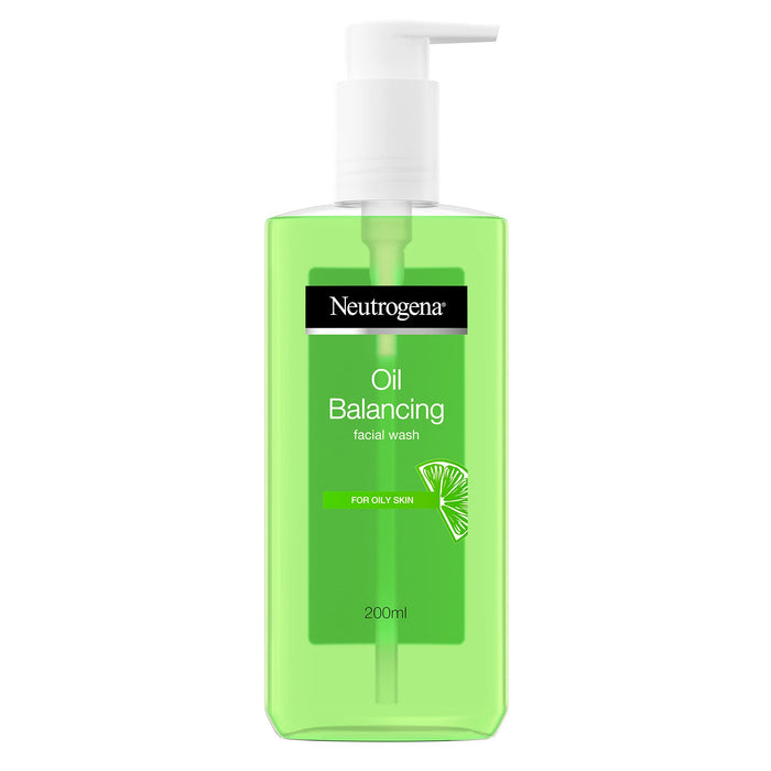 Neutrogena Oil Balancing Facial Wash - 200ml - Regime Skin Care at MyPerfumeShop by Neutrogena