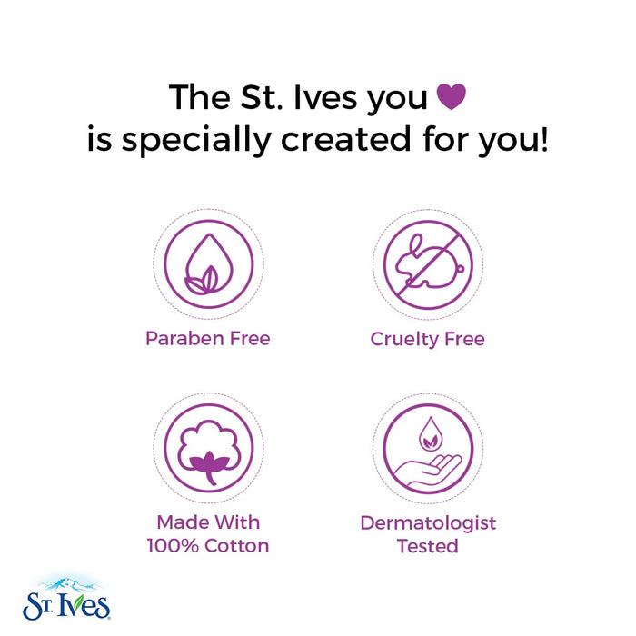 St. Ives Revitalising Acai Blueberry & Chia Seed Oil Mask 23ml - 1 Sheet - Masks & Peels at MyPerfumeShop by St. Ives