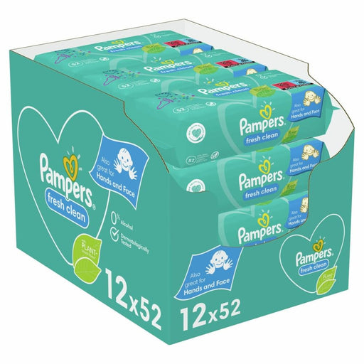 Pampers Fresh Clean Baby Wipes x 52 - Wipes at MyPerfumeShop by Pampers